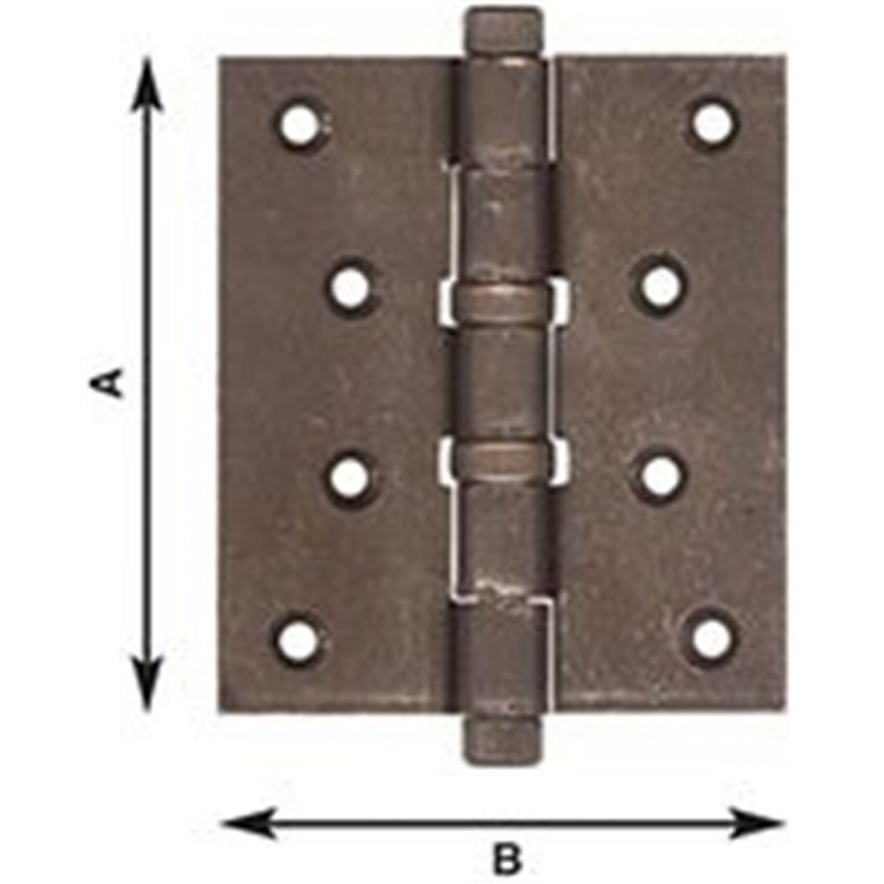 Cerniera per legno tipo Americano piana art.130 ALDEGHI