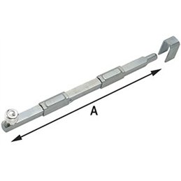 Heavy vertical bolt to be welded section 14x14 round tip