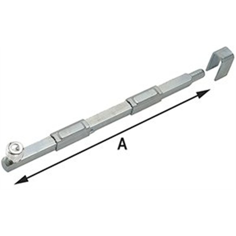 Heavy vertical bolt to be welded section 14x14 round tip