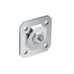 Adjustable base plate for COMUNELLO 159 FC gate hinge