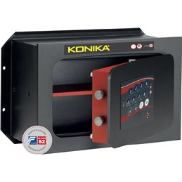Cassaforte a muro STARK KONIKA CE antisfondamento spessore 10mm chiusura COMBINATORE ELETTRONICO