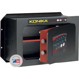 Cassaforte a muro STARK KONIKA CE antisfondamento spessore 10mm chiusura COMBINATORE ELETTRONICO