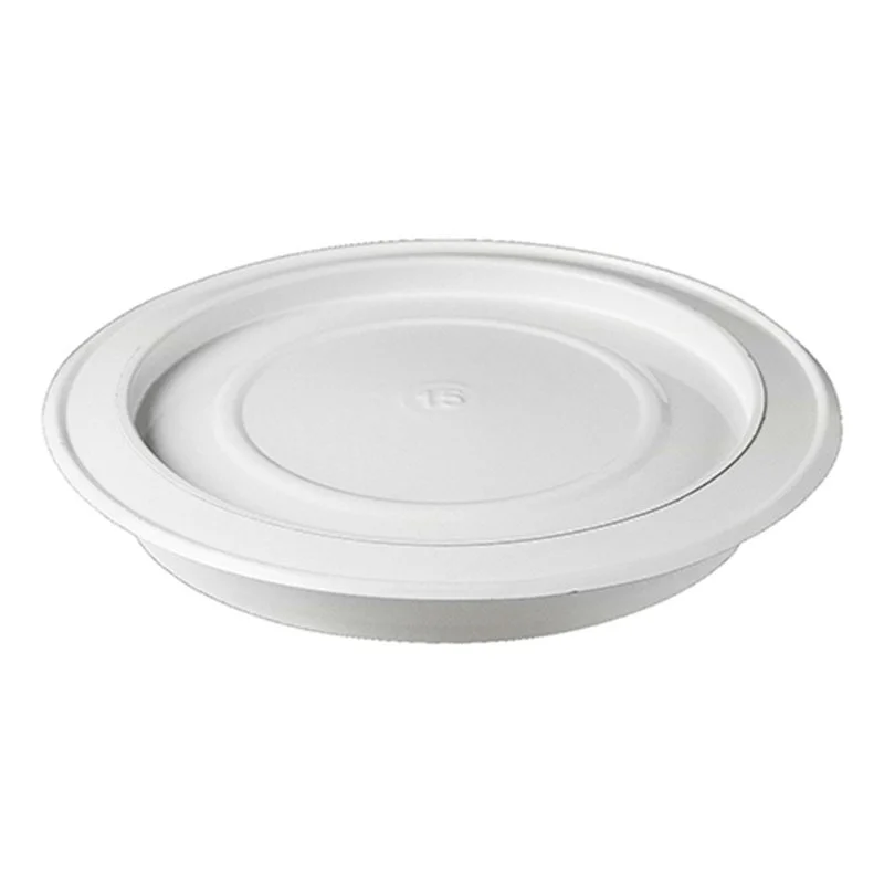 Hole cover rosette for stove pipes - white