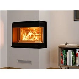 PANORAMA Thermorossi 10.5 kW 5 star corner wood insert