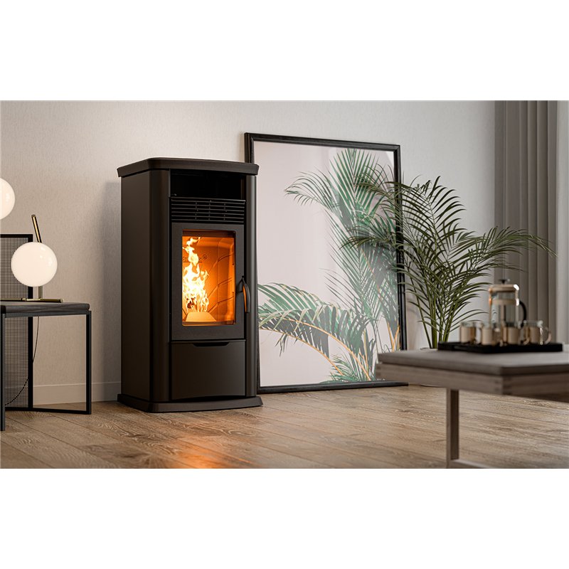 Stufa a pellet Thermorossi 7000 Evo Easy 12,7 Kw 5 stelle