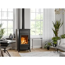DORA Easy Thermorossi wood-burning thermo stove 15.1 kW 5 stars Ready to start