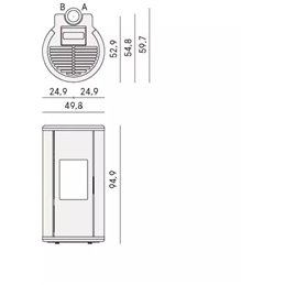 CADEL Sound 5 pellet stove