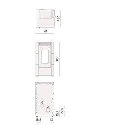 CADEL Cristal 6 pellet stove