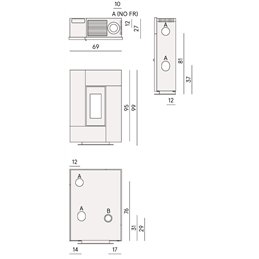 CADEL Grace 7 pellet stove