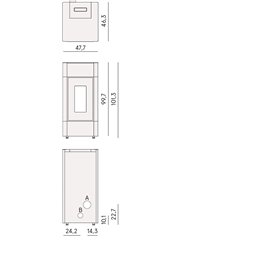 CADEL Cristal 9 pellet stove