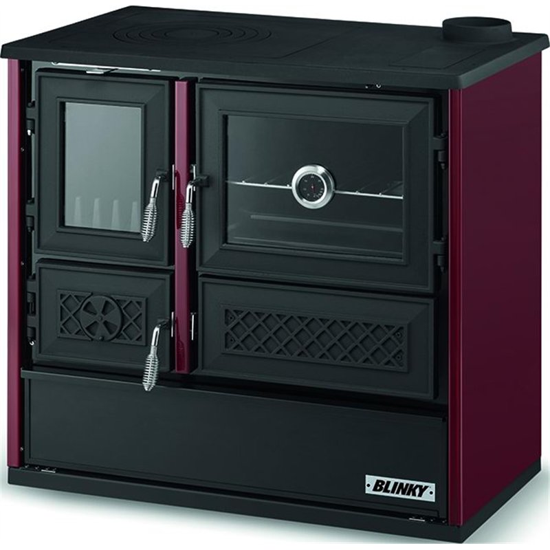 BLINKY ROSSELLA 9kW wood-fired stove with oven | 3 stars