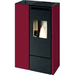 Stufa a pellet slim CLELIA – Punto Fuoco 11kW canalizzata 2 motori | 5 stelle