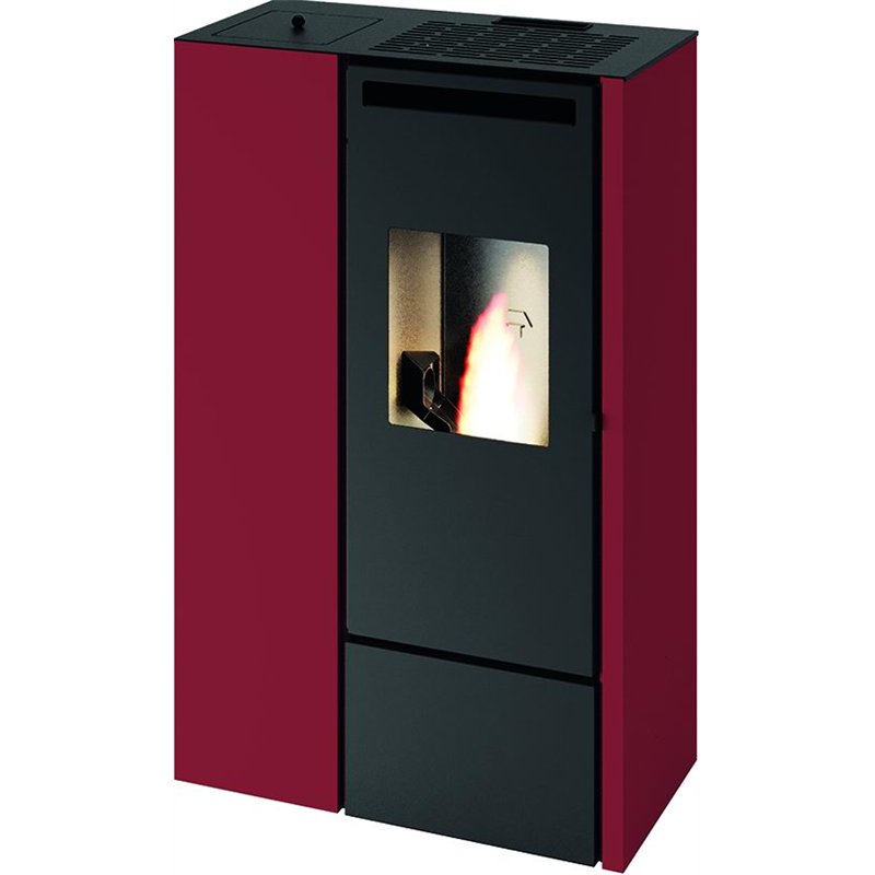 CLELIA Slim Pellet Stove – Punto Fuoco 11kW Ducted with Two Motors | 5 Stars