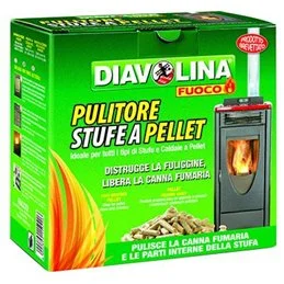 Diavolina Chimney Sweep Pellets – 1.5kg – Cleaning Stoves and Chimneys