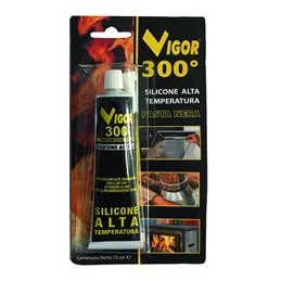 VIGOR HT‑300 Black Silicone – High temperatures 300°C – 70ml tube.