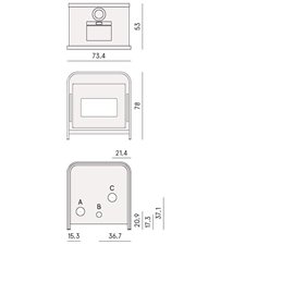 Stufa a pellet CADEL Frame 9