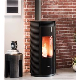 CADEL Spin Plus 9 Airtech self-cleaning pellet stove, ductable