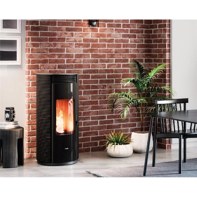 Stufa a pellet CADEL Spin Plus 9 Airtech autopulente Canalizzabile