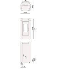 Stufa a pellet CADEL Fenice 11 