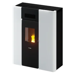 CADEL Maia IDRO 16 Pellet Stove – 16.1 kW, Slim Design, Wi-Fi
