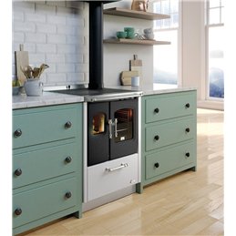 Cucina a legna Cadel Smart 60S 6,5 kW con forno – da incasso o