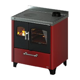 Cucina a legna Cadel Smart 80S 7,5 kW con forno – da incasso o