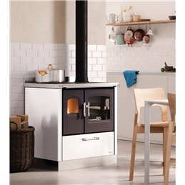 Cucina a legna Cadel Smart 80S 7,5 kW con forno – da incasso o