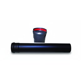 SMALBO Pellet Flue Pipe 0.25 m Ø80 mm with Gasket