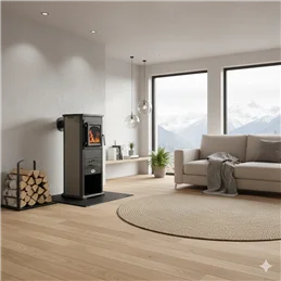Stufa a legna Blinky OSLO – 6 kW | 4 Stelle