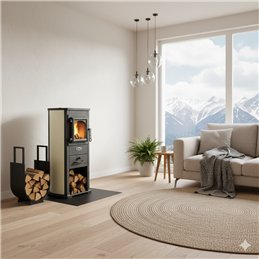 Wood stove 5.2 Kw Berna-LUX Blinky