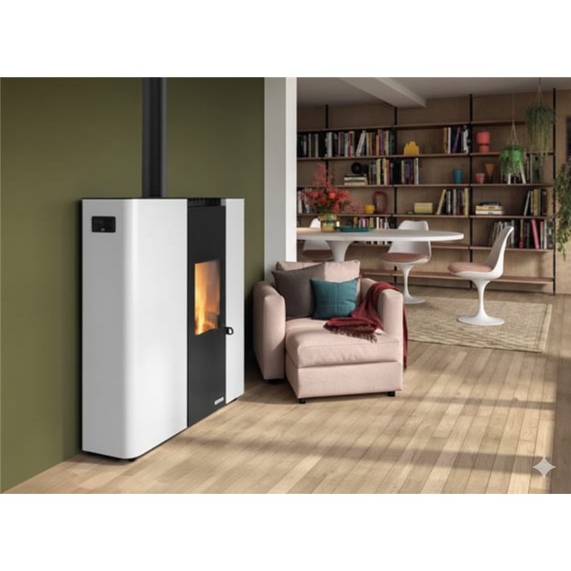 Stufa a pellet slim Palazzetti Ecofire Scarlet TC 6 US 6,1 kW