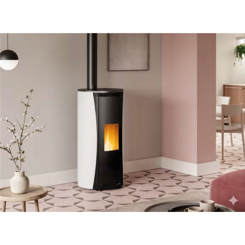 Palazzetti Ecofire® Vivi TC US 6 kW Pellet Stove – 5 Stars