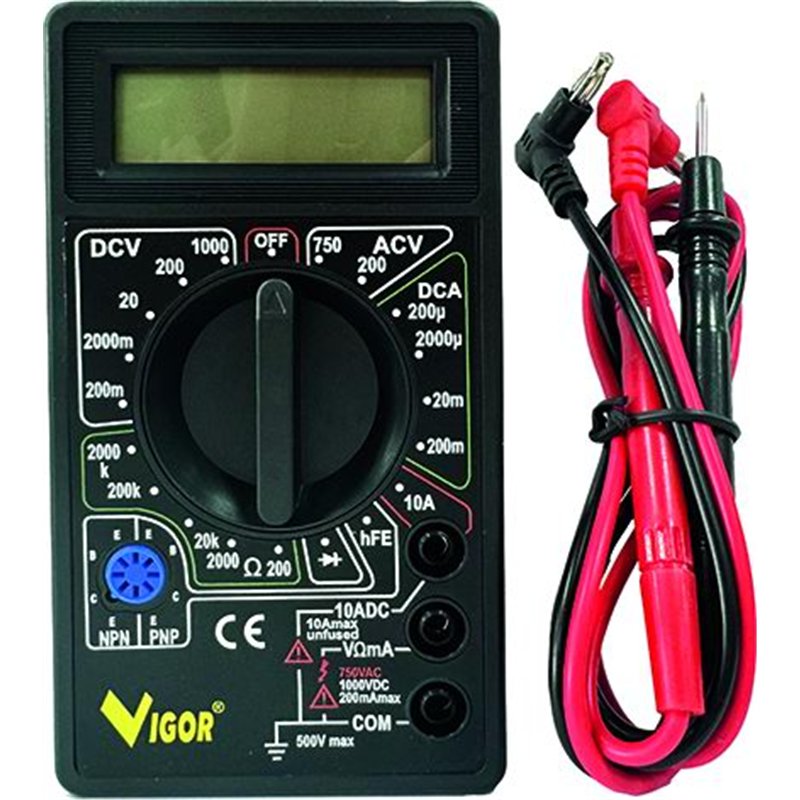 Tester digitale per misure elettriche VIGOR SIRIO