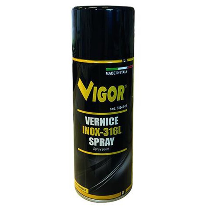 Spray vernice INOX-316L ml.400 VIGOR
