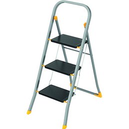 VIGOR JOLLY steel 3 steps stool