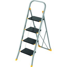 Sgabello in acciaio 4 gradini VIGOR JOLLY