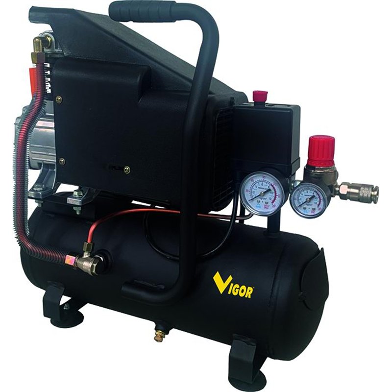Air compressor 9 lt Vigor VCA-9L 1Hp