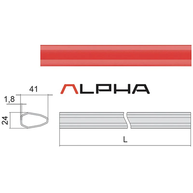 CISA Alpha Horizontal Bar Art. 7A07