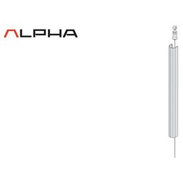 Kit prolunga CISA Alpha asta superiore Art. 7A64.51