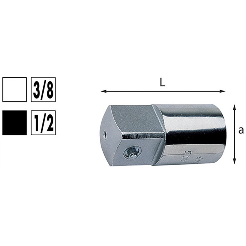 AUMENTATORE USAG 247 F.3/8 - M.1/2 