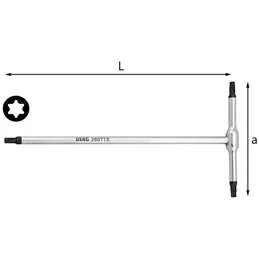 CHIAVI USAG M.TORX A T 280TTX T20 