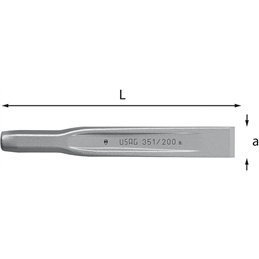 SCALPELLI NERVATI USAG 351 MM.200 