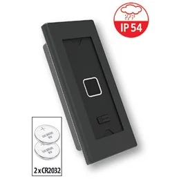 Mottura B-TRACK biometric lock reader 99BTRK, flush-mounted version