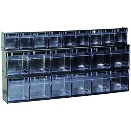Set cassettiera portaminuterie Multibin – 2 da 6 cassetti + 1 da 9 cassetti
