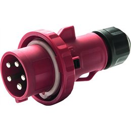 Industrial plug CEE IP67 380–415V 3P+N+T 16A – Art. 8215
