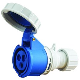 Presa industriale CEE 230V IP67-220V 2P+T 16A