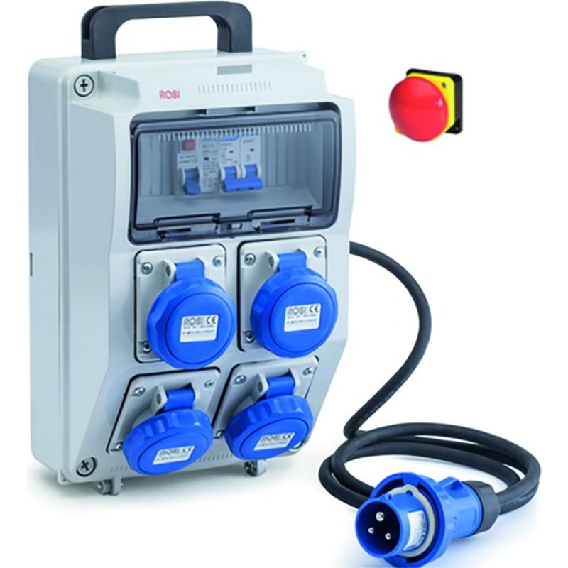 Construction Site Distribution Board 2240‑E/PF STOP 220V – ROSI