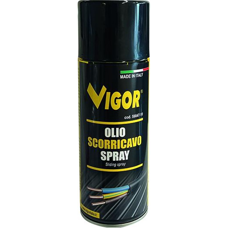 Olio scorricavo spray Vigor 400ml.