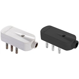 Electraline Right‑Angle Plug 71908 – 10A
