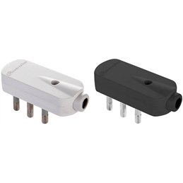 Electraline Right‑Angle Plug 71909 – 16A 